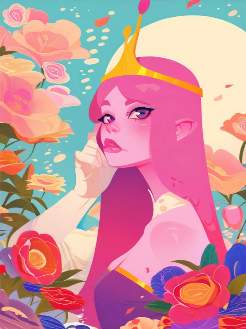 princess bubblegum,[ Adventure Time,::0.33], weird woman
score_8_up   <lora:Weird things are Weird B:1>