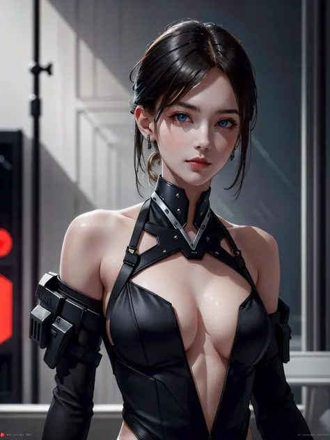 masterpiece,best quality,ultra detailed,8k UHD,ultra high res,135mm,f1.8,depth of field,
1girl,(upper body),cyberpunk, haughty look,
perfect breasts,skiny and thin,
<lora:GirlfriendMix_v1:0.3> <lora:liYitongCN_v10:0.3> <lora:Cyberpunk-000010:0.6> <lora:kVoidEnergy-000001:0.4>V0id3nergy