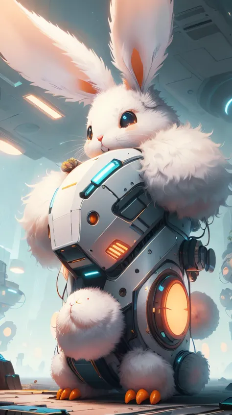 Best quality, Super detailed illustration, (1 boy:1.2), (Fluffy cat:1.4) A beautiful (baby body) of a Mexican cat robot who is half human half robot on his face and showing his adorable cute feet!, (baby body), (short body), (body of a baby) , (cock), (big horse cock), (big ballsack),