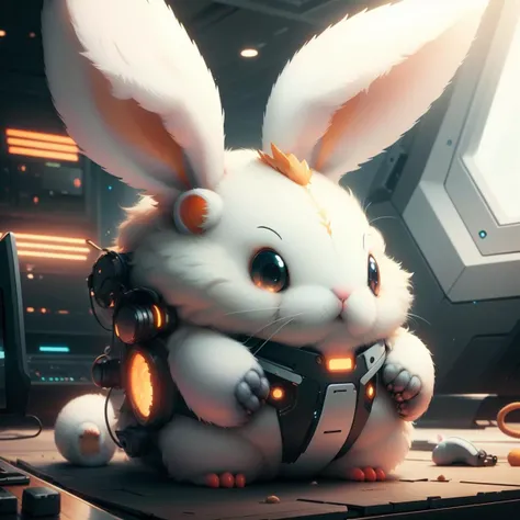 <lora:BunnyTech-20:1>,bunnytech ,   fluffy ,scifi,
hamster, pokemon \(creature\),