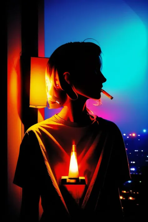 <lora:smoking_cigarettes_anime_v1:1> (cigarette:1.1), woman, with, mouth, woman, smoking, 
1girl, incredibly sexy, close up on face, art photograph, analog film photograph, realistic, masterpiece, plain background, professional photograph, 8K, neon blonde hair, 
<lora:CONCEPT_pov_dating_ownwaifu:1> concept_pov_dating_ownwaifu, www.ownwaifu.com, 1girl, solo, looking at viewer, breasts, 
(hotify), slender, sexy (NSFW), blush, make up, 
BREAK,
<lora:epi_noiseoffset2:1>, [real skin texture], beautiful
BREAK,
intricate detail, extremely detailed, life-like, neon glow, realistic lighting, extremely high resolution , triadic colors, (high contrast:1.05) <lora:zoom_slider_v1:-7>, (volumetric lighting), (dynamic lighiting), godrays, Rembrandt lighting, real shadows, intricate detail, photorealistic, photograph, photo, dlsr, Fuji Film, extremely high detail