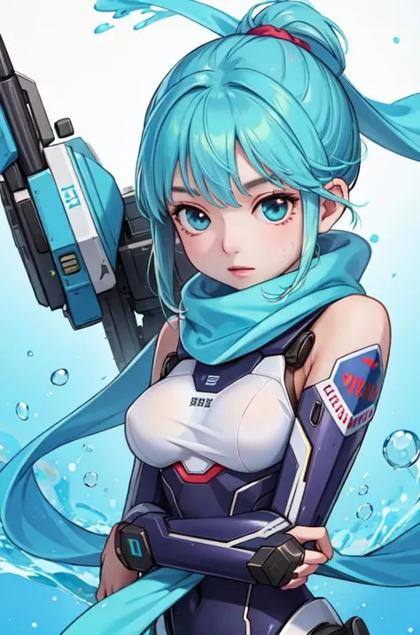 masterpiece,best quality,upper body,1girl,small breasts,mecha,aqua theme,calligraphy brush \(medium\),out of frame,hair scarf,upturned eyes,drunk,breast awe
Negative prompt: (worst quality:1.4),(low quality:1.4),(monochrome:1.1),negative_hand-neg,badhandv4,bad anatomy,((nsfw)),((pencil)),((blush)),((eyelash) ,EasyNegative
Steps: 20, Sampler: Euler a, CFG scale: 7, Seed: 1334908082, Size: 512x768,