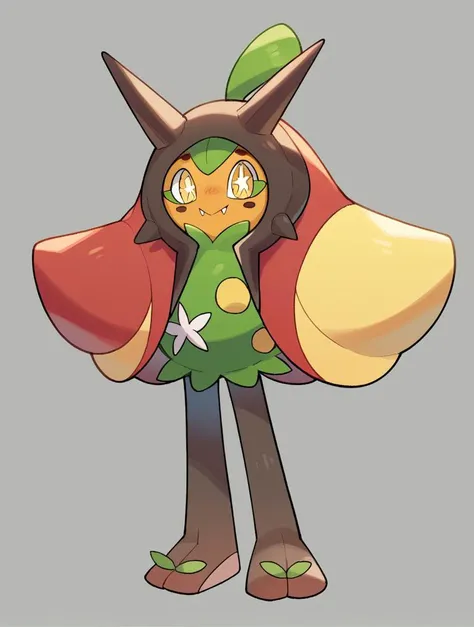 score_9, score_8_up, score_7_up, score_6_up, score_5_up, score_4_up, source_anime, BREAK
1girl, solo, simple background, <lora:OgerXL-15:0.8> ogerpon, hearth, red poncho, pokemon (creature), no humans, +_+, two toes, no arms,