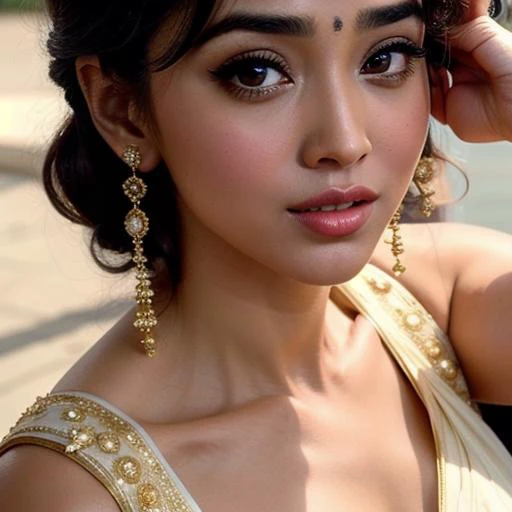 glamour photo of shr1y4s4r4n:0.9, close-up, wearing an elegant white and gold dress, posing for a picture on a red carpet
<lora:popular:1.2><lora:masterpiece:0.4>
<lora:epiNoiseoffset_v2:0.7>
<lora:add_detail_v5:0.7> <lora:FilmG2:0.5><lora:wowifierV3:0.1><lora:detailmaker:0.1><lora:more_details:0.1>