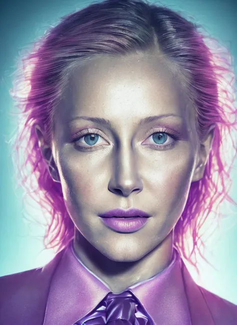 portrait of sks woman in tuxedo, (perfect eyes), energetic and colorful streams of light (photo, studio lighting, hard light, sony a7, 50 mm, matte skin, pores, concept art, colors, hyperdetailed), with professional color grading, soft shadows, bright colors, daylight, <lora:locon_katarzyna_v1_from_v1_64_32:1.3>