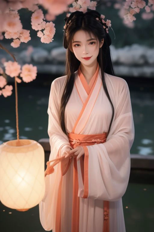 <lora:negligee_v0.1:1>  tentacles,
1girl , long hair, black hair,the deep night of Twilnght,exquisite facial features,more sweat in the face,smile, hands take one peach flower, the half of body standing on the outdoor hot spring resort of moonlight ,She had bright, rosy cheeks,hair is wet, medium perky breasts, peach flowers tree of around,only dressing in  a closed red all of folds  gauze hanfu , have transparent gauze 
shawl jacket of shoulder,upper body have many milk,have many stronger   tentacle  tight twine  the own upper body and two arms and legs,
<lora:breasts_squeezed_together_v0.2:1>, masterpiece, best quality, highly detailed,close range of lens,look at audience