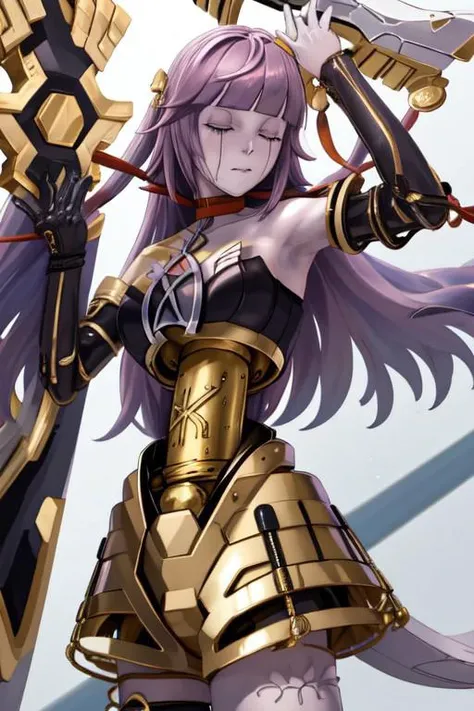 (hyper extreme detailed),(masterpeace),(hyper extreme),(photorealistic),CG,llustration,novel illustration,(one reg,out of focus,cross body
cross leg,cross arm:1.1),(perfect anatomy:1.3),1girl,solo, <lora:Galatea_the_Orcust_Automaton_v1:1>Galatea_the_Orcust_Automaton