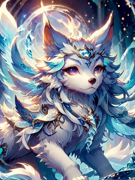 ral-dreamguardian, dream guardian [fire|ice|earth|water], [human|animal], [fox|wolf|animal|bird|dog|dragon] <lora:ral-dreamguardian-sdxl:1>