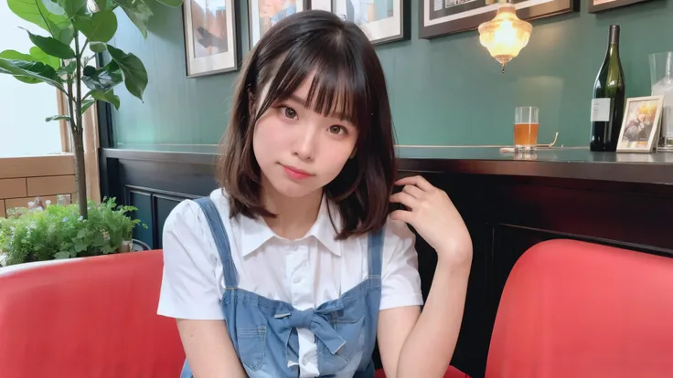 <lora:liyuuLora_liyuuV1:0.7> embarassed blushing liyuu, standing pose,best quality, masterpiece, illustration, an extremely delicate and beautiful, extremely detailed ,CG ,unity ,8k wallpaper, Amazing, finely detail, masterpiece,best quality,official art, extremely detailed CG unity 8k wallpaper, absurdres, incredibly absurdres, huge filesize, ultra-detailed, highres, extremely detailed, beautiful detailed girl,((detailed face,perfect face)), (extremely detailed eyes),((looking at viewer)),(real person,photograph),cute,1girl,19 yo,(bob cut hair), makeup,(light blue shinny contact lens), (light pink eye shadow),(haunting smile),(moist lips),small breasts,narrow waist,(slim),(white_skin),blush, shy,outdoor, bright light, overexposed, simple clean blurred background, waist up, bust up, upper body:1.3, half body:1.4, in a pub, coffee table, wine, wine bottles, snacks, carpet, floor mat, indoor plants, music player, gramophone, jukebox, plants, chairs, bar stools, paintings, barista outfit, barista uniform, tie, suit, upper body:1.7,
fullbody_photoshoot:0.7, solo girl turns her head to the side, staring at camera,masterpiece, best quality, ultra highres, 8k, RAW photo, (soft focus:1.4),photo realistic,realcumAI ,film grain, (lens distortion:0.7), (chromatic aberration:0.7), intricate,cinematic lighting,cinematic,depth of field, perfect, hyper-detailed, ultra realistic, intricate details, tonemapping,hyper detailed, a character portrait by senior character artist, trending on Artstation,(moody lighting:1.5), (detailed face:1.2), (kawaii:1.2), beautiful face, (((skin imperfections))),
lime
Uniform,
silver
fashionable
Long Skirt, pureerosface_v1:0.01,
