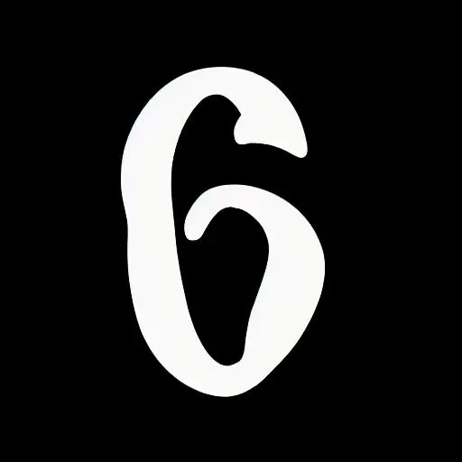 zhuj style, single letter, type design, typography, on a black background, flat, ((monochrome)) (((fluid, liquid, melting, simple))) <lora:zhuj_typography:1.75> <lora:more_details:.5>