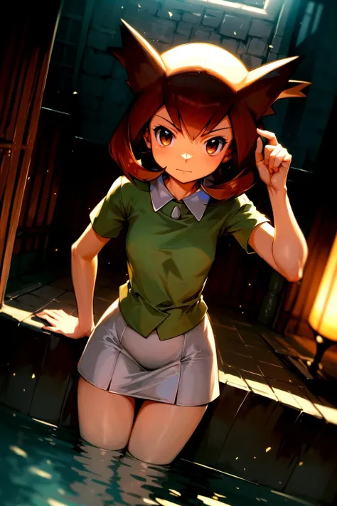 <lora:bianca_pokemon_heroes-000007:1>, bianca (pokemon heroes), bianca outfit (pokemon heroes), anime, masterpiece, best illustration, 2d, very high resolution, 1girl, onsen location, a lot of small details