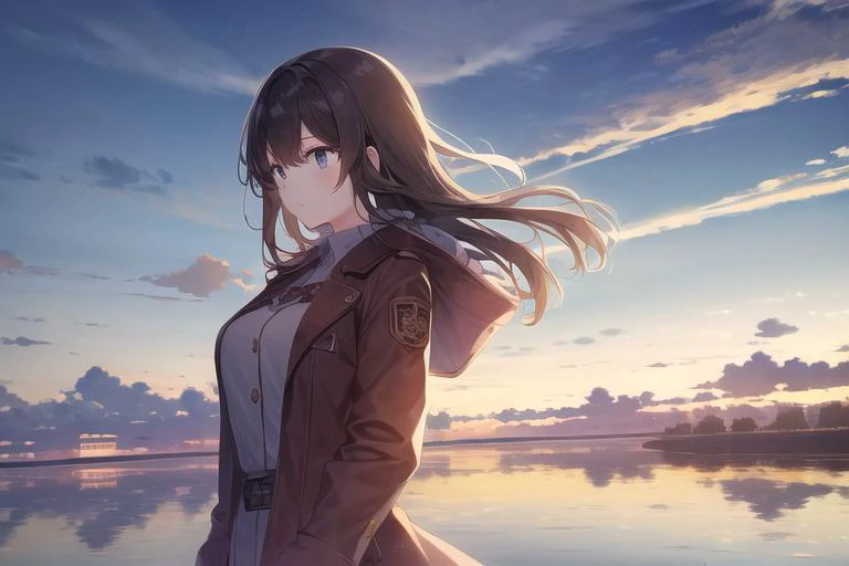 (1girl), scenery,sky,reflection,  <lora:scenery-000016:1>