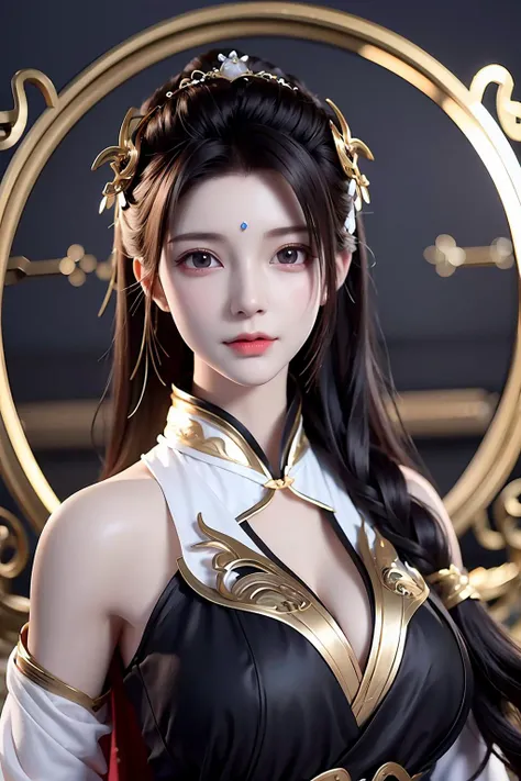 best quality, masterpiece, high resolution, 1 Girl, Background of ancient Chinese battlefields, Metal armor, cape, Metal collar, ancient spear, Hair accessories, necklace, jewelry, Pretty Face, Above_Body, Tyndall effect, Practical, Dark Studio, Side lighting, Two-tone lighting, (High Detail Skin:1.2), 8K Ultra HD, Digital SLR Camera, soft light, high quality, Volumetric Lighting, frank, photo, high resolution, 4K, 8k, Bokeh, silver bikini armor, Metal spear, Phoenix embroidered on chest, metal breastplate, Tight, bare arm, arms, Short wrist guard, stocking, arms