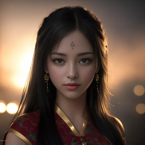 best quality, masterpiece, highres, 1girl,china dress,Beautiful face,upon_body, tyndall effect,photorealistic,atmospheric perspective, dark studio, rim lighting, two tone lighting,(high detailed skin:1.2), 8k uhd, dslr, soft lighting, high quality, volumetric lighting, candid, Photograph, high resolution, 4k, 8k, Bokeh <lora:uberRealisticPornMerge_urpmv12:1>