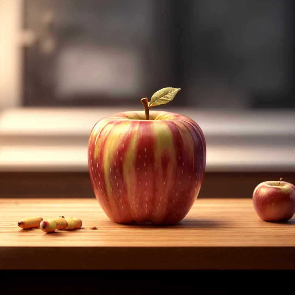 apple,object focus <lora:e-commerce_photography02:1>