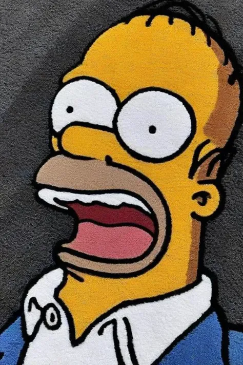 <lora:PE_CarpetRugStyle:1>, PE_CarpetRugStyle, carpet,
Homer Simpson