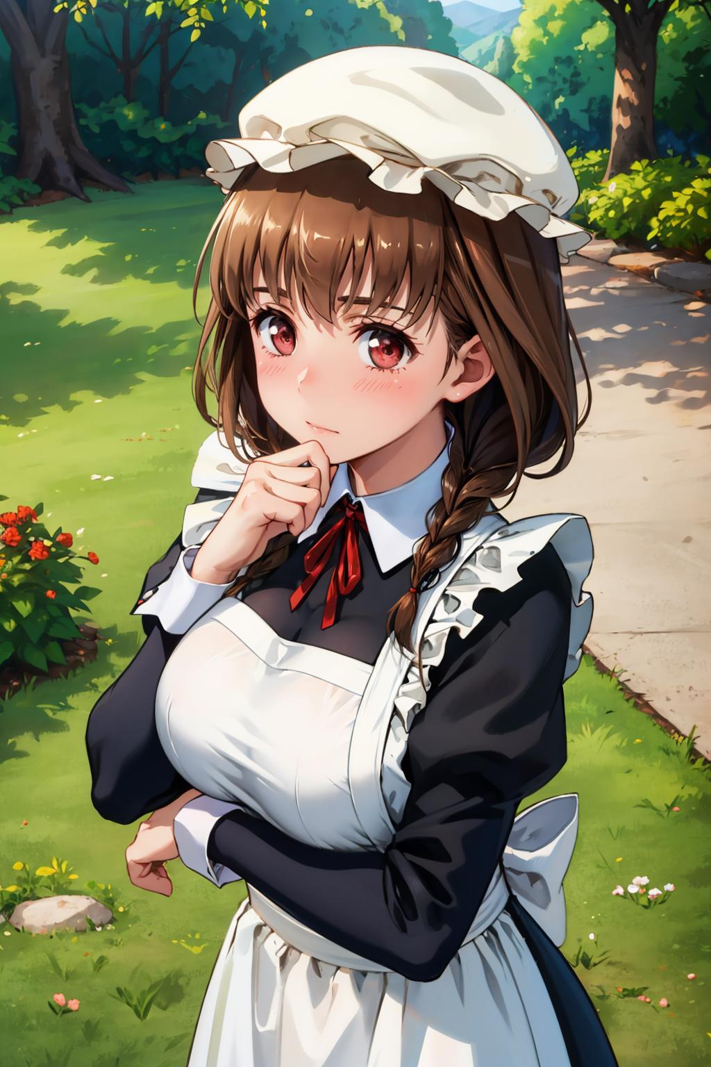 Older Sister Maid/Maid Ane/メイド姉 (Maoyuu Maou Yuusha) LoRA v1