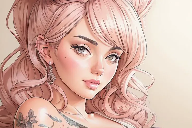 portrait of DEN_nixy art by DEN_barbucci_styleMK2 DEN_barbuccisketch, 1girl, solo, bust, headshot, face focus,
comic art, art, intricate, beautiful, masterpiece, render, pastel, high detail, immaculate, perfect, detailed, sharp, good image, best quality, high quality,