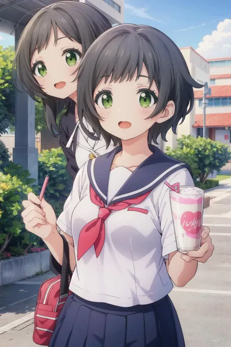 <lora:0849Hkawakita:1>,kawakita,school_uniform,sailor,serafuku,