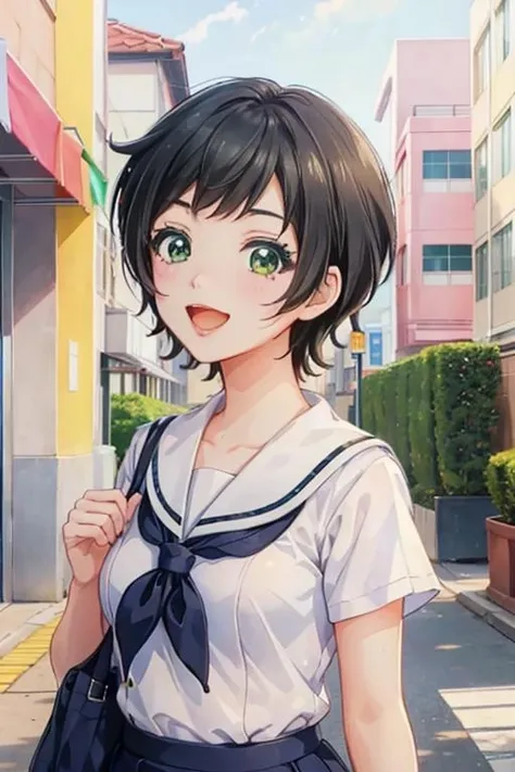 <lora:0849Hkawakita:1>,kawakita,school_uniform,sailor,serafuku,