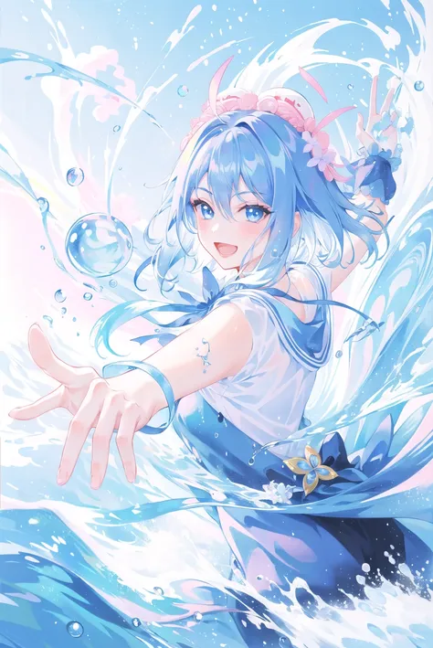 atdan,

1girl, blue eyes, hair between eyes, haiyi, highres, open mouth, original, smile, solo, synthesizer v, water drop

, ((masterpiece))

<lora:atdan:0.65>