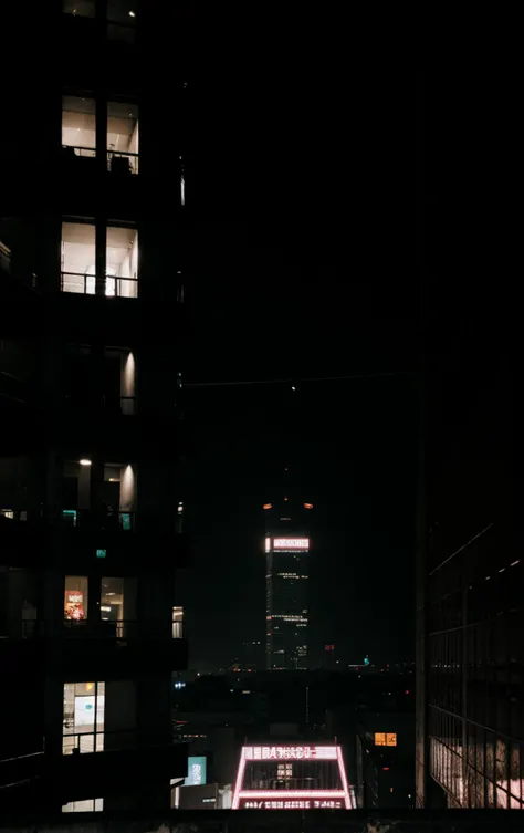 flashphoto, a Urban exploration shot of Mystical creature, Cyberpunk Metropolis Foundation, night <lora:epiCFlashPhoto_Lora:1>