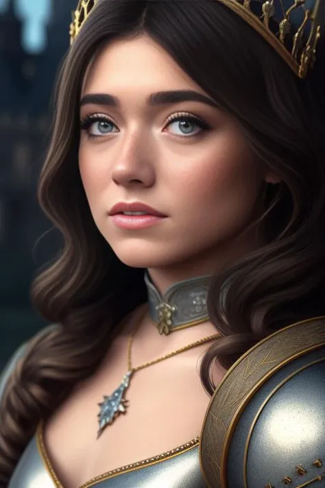 tabiswat as a medieval princess stganding in front of a castle, princess robe, crown, masterpiece, best quality, highest quality, cinematic lighting, (volumetric lighting), extremely detailed CG unity 8k wallpaper, focused, 8k wallpaper, 4k wallpaper, extremely detailed, ultra realistic, photorealistic, sharp focus, absurdres, (HDR:1.2), (high contrast), photograph, detailed and intricate, instagram, portrait, highly detailed, digital painting, artstation, concept art, smooth, sharp focus, illustration, cinematic lighting, Style-Princess,
