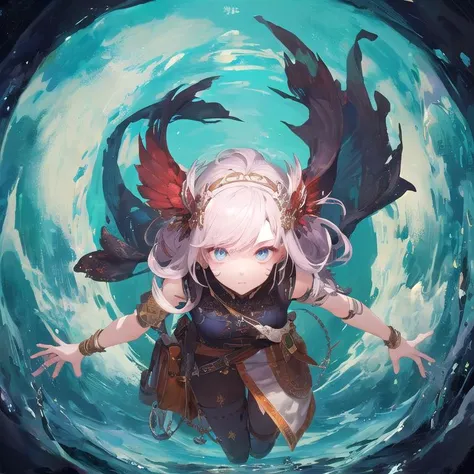 masterpiece, high quality, absurdres, ultra detailed, illustration,8k, unity, 1girl, (25yo:1.4), rpg, pov, looking at viewer, simple background, fisheye,