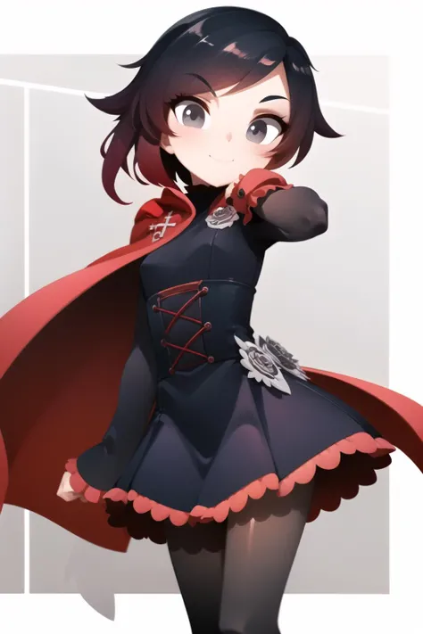 <lora:Kaho:1>, kaho, momodora, freckles, 1girl, solo, >:<, combat stance, slashing, battle, white capelet, black dress, thighhighs, holding leaf, attack, masterpiece, best quality,