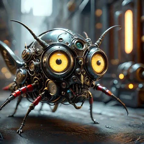 <lora:mjv6:0.8>cinematic film still alien with cyborg body and big bug eyes highly detailed pointing to the atomic clock with a smile,award winning photography, ultra realistic resolution, hyper realistic details, VRay, octane render, 8k uhd, images taken with a Nikon D850 100mm camera with wide angle lens, image in the style of Dorothea Lange photography,, vintage, kodachrome, lomography, stained, highly detailed <lora:add-detail-xl:1.1>, highly detailed background, 16k UHD, hasselblad 100C, 50.0mm, f/2.8, 1/250s, ISO 500 <lora:DonMW15pXL:0.8> DonMW15pXL, the head of a DonMW15pXL, the head of a,