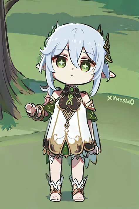 masterpiece,best quality,
1girl ,standing, ,nahida_genshin, cross-shaped pupils, default_dress, cape, standing <lora:yetAnotherNahidaGenshin_nahidav3:1> <lora:xinzoruoChibiArt_v1:1><hypernet:badhandsv5-neg:1>