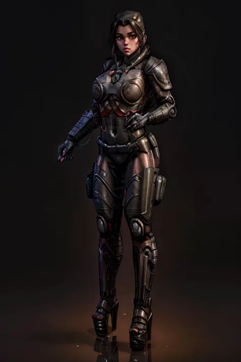 masterpiece, best quality, CG, wallpaper, HDR, high-definition, detailed, High quality, 1girl, ((Full body)), standing, symmetrical face, looking at viewer, woman, platform heels,<lora:more_details:0.8> <lora:th3p1t_v3:0.6> th3p1t <lora:1.5_perfect hands:1>
<lora:Radec:1> radec