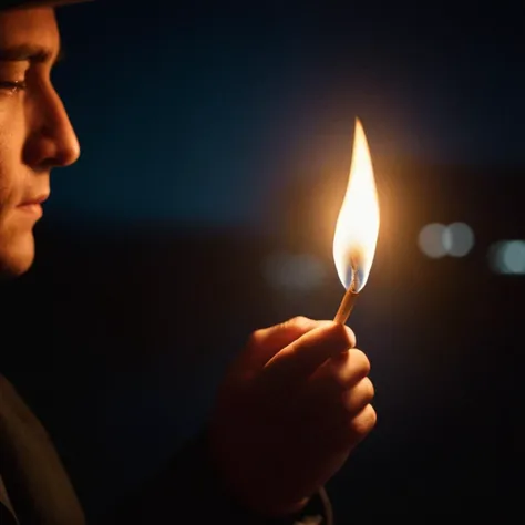 cinematic film still of <lora:perfection style:0.1>
<lora:detailed:0.3>
<lora:Chiaroscuro Lighting Style:0.3>
<lora:hand 4:0.3>
A detailed and A perfect photo of a person holding a lit matchstick in their hand, shallow depth of field, vignette, highly detailed, high budget, bokeh, cinemascope, moody, epic, gorgeous, film grain, grainy