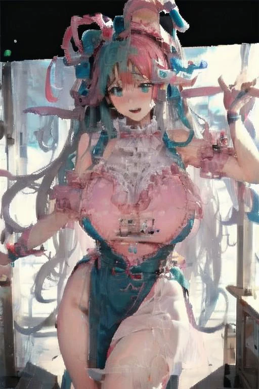 The characters in the picture have sexy figures and exquisite details all over their bodies. big breasts and big ass. beautiful detailed thigh.open clothes. mature content.