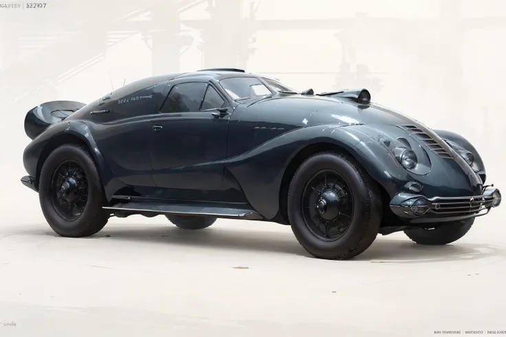 concept art, <lora:streamlinerai:.9> streamlinerai car ww1, stylized