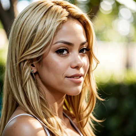 shakira, close up on face <lora:shakira:1>