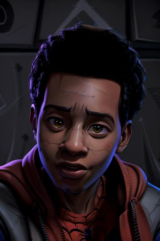 portrait of miles_morales