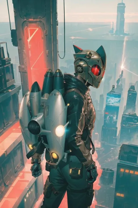 rocketeer, jetpack, cyberpunk, science fiction, cyberpunk style, 8k, masterpiece, highly detailed, dynamic lighting,
<lora:rocketeer_v1.0:0.8>, <lora:Cyberpunk_style:0.5>