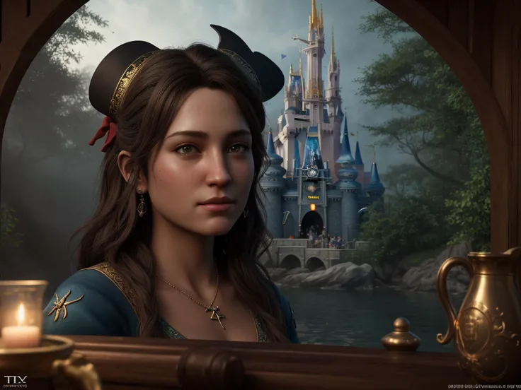 Hyperrealistic art of ((Disney animation style toon)). Pirate ships,disney Peter Pan's flight, magical fairy dust, the detailed and imaginative adventure on board this timeless classic , dramatic, (masterpiece, best quality, high quality), hyperdetailed, highres, intricate detail, HDR, 8k, sharp focus, detailed background, extremely detailed, perfect hands, realistic eyes, detailed skin texture, subsurface scattering, realistic, temple, dark, photorealistic,, Extremely high-resolution details, photographic, realism pushed to extreme, fine texture, incredibly lifelike