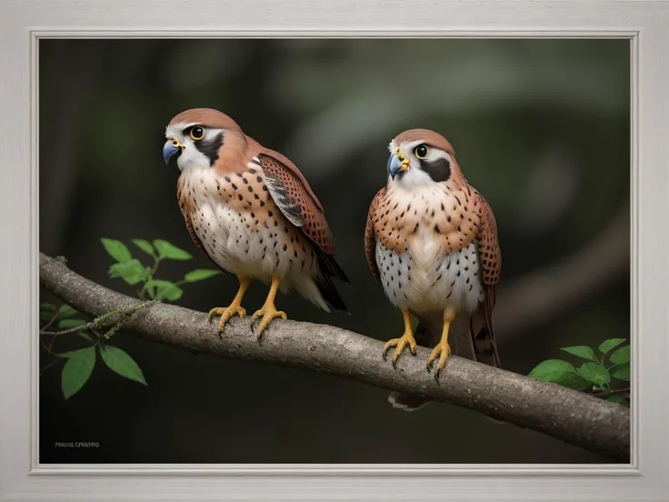 Hyperrealistic art of ( a Kestrel on a branch , glowing iridescent feather ) , perfect composition , perfect eyes , shadows, glow, realistic, god ray , mountains , rain forest , peaceful , overcast, detailed , many details, clear focus , extreme detailed, full of details, aesthetic and beauty, astounding details, high depth of field, f/4, framing, breakthrough, collodion process, soft particles, ageless atmosphere, (grey and green colors:0.1),dark, chiaroscuro, low-key, Wide range of colors., Dramatic,Dynamic,Cinematic,Sharp details, Insane quality. Insane resolution. Insane details. Masterpiece. 32k resolution , dramatic, (masterpiece, best quality, high quality), hyperdetailed, highres, intricate detail, HDR, 8k, sharp focus, detailed background, extremely detailed, perfect hands, realistic eyes, detailed skin texture, subsurface scattering, realistic, temple, dark, photorealistic,, Extremely high-resolution details, photographic, realism pushed to extreme, fine texture, incredibly lifelike