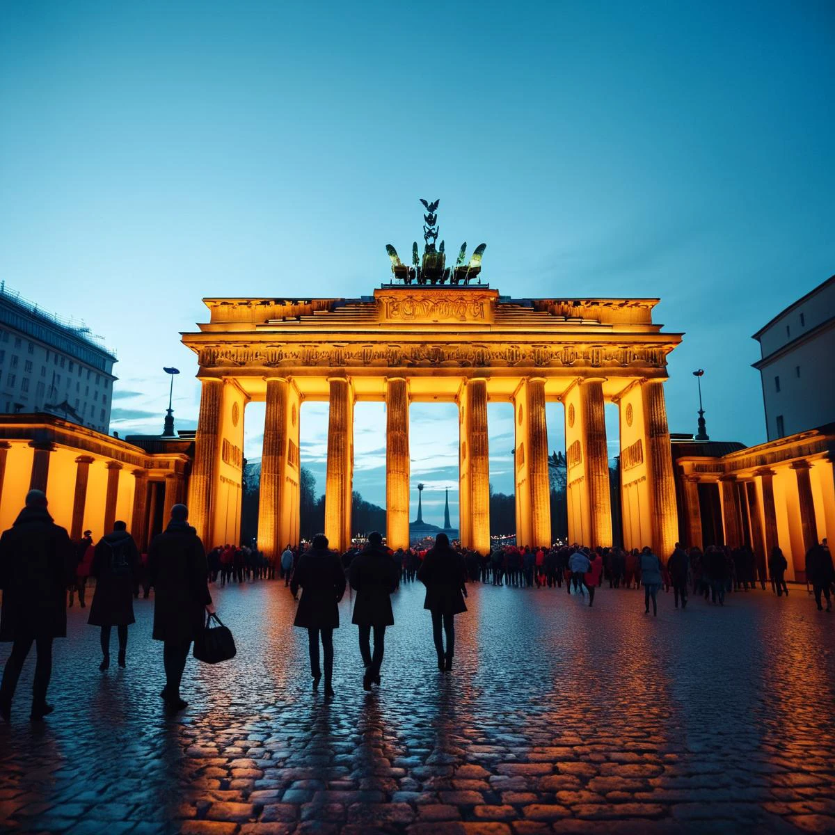 (((In a lively festival with the Brandenburg Gate in the background))), volumetric lighting, vibrant colors, 4k epic detailed, shot on kodak, 35mm photo, sharp focus, high budget, cinemascope, moody, epic, gorgeous, film grain, grainy, low key photography, dramatic lighting, intense emotions, cinematic feel, mysterious ambiance, emphasizing shape and form, creating depth, evoking drama, storytelling through shadows, professional technique,professional lighting, imaginative concept, creative styling, otherworldly aesthetic, surreal visual, captivating narrative, intricate detail, fantastical landscape, editorial storytelling, professional lighting, creating visual impact, evoking emotion, pushing creative boundaries <lora:add-detail-xl:2> <lora:Cosine_freck:1>