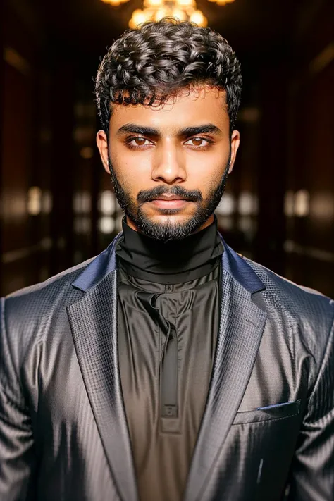 A stunning intricate full color portrait of (SheeroA man:1), Pakistani, brown skin,
wearing a black turtleneck,
epic character composition, perfect eyes,
by ilya kuvshinov, alessio albi, nina masic,
sharp focus, natural lighting, subsurface scattering, f2, 35mm, film grain <lora:SheeroAv3:0.99>