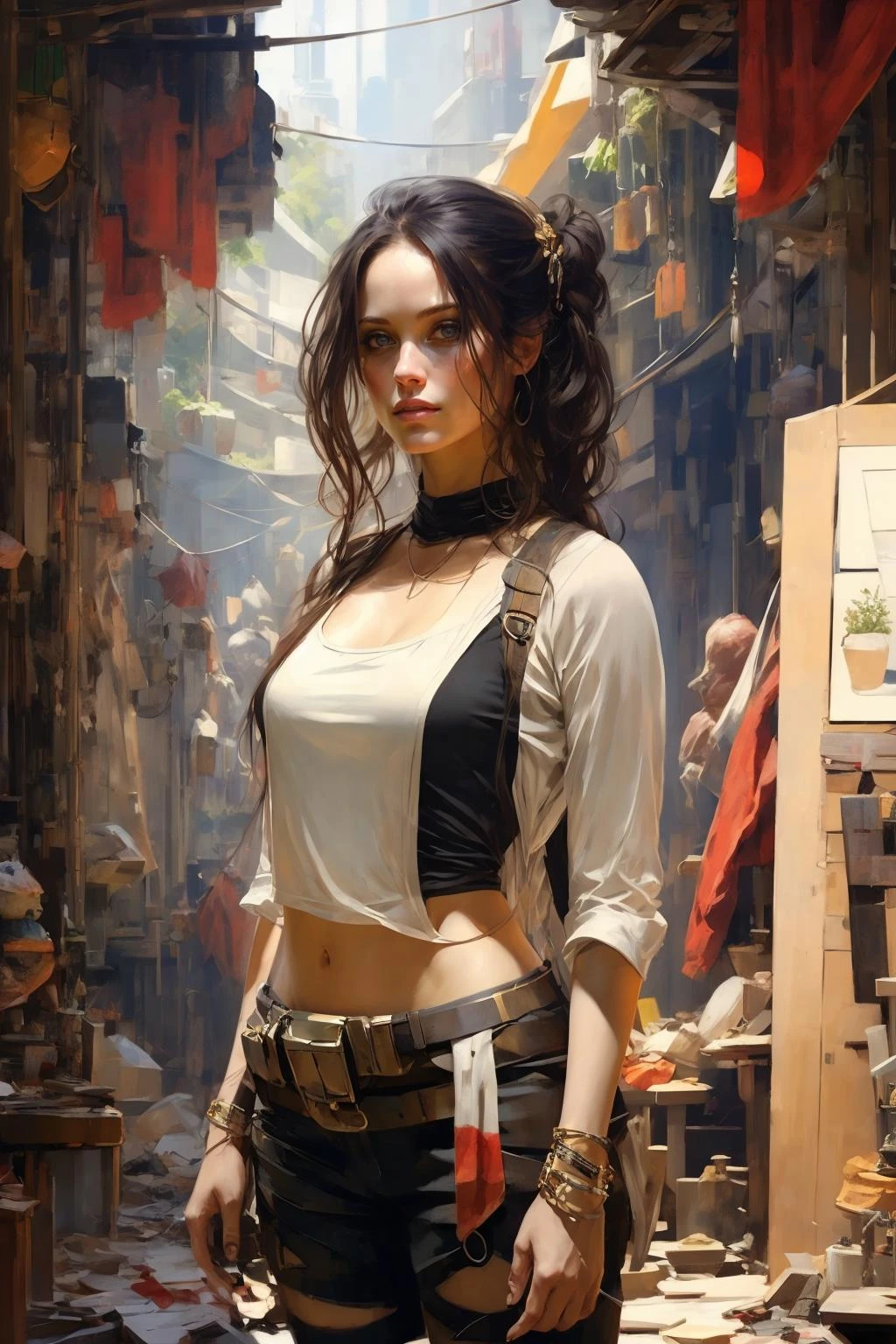 masterpiece,best quality,wasteland,1girl,