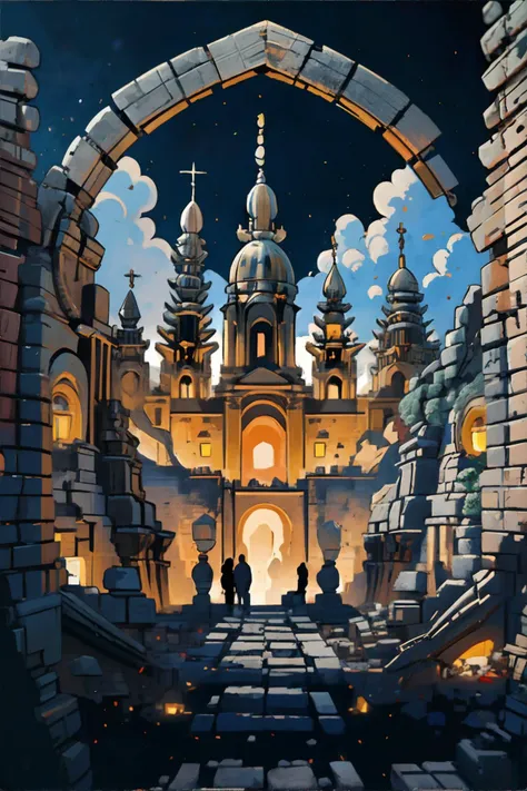 <lora:ancientcity:0.5> BJ_Ancient_city, painting of an ancient city || masterpiece, 8k, high resolution, shallow depth of field, sharp focus