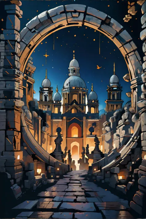 <lora:ancientcity:0.5> BJ_Ancient_city, painting of an ancient city || masterpiece, 8k, high resolution, shallow depth of field, sharp focus