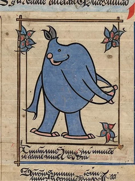 <lora:bestiary_style:0.99>, a hippo, bestiary_style, manuscript, technical diagram, schematics, intricate