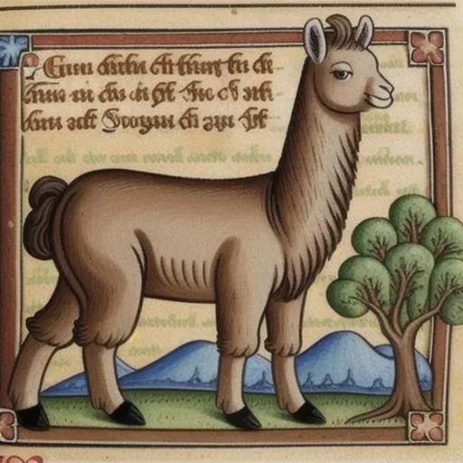 an alpaca by bestiary_style <lora:bestiary_style:1>
