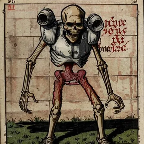 bestiary_style, (doomrevenant:1.1), cartoon, full body
 <lora:doomrevenant:1>  <lora:bestiary_style:1>