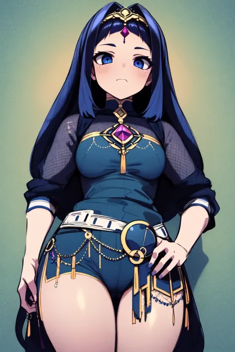 masterpiece, best_quality, 1girl, solo, karukan \(monjya\), goth