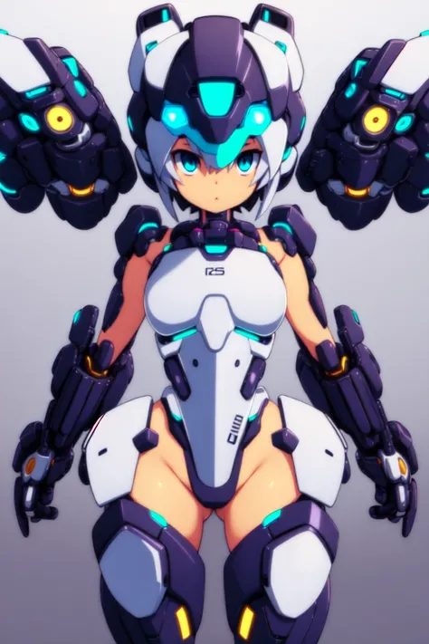 masterpiece, best_quality, 1girl, solo, metata, mecha